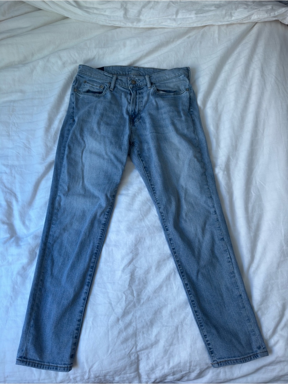 Abercrombie & Fitch Straight-Leg Light Blue Men’s Jeans